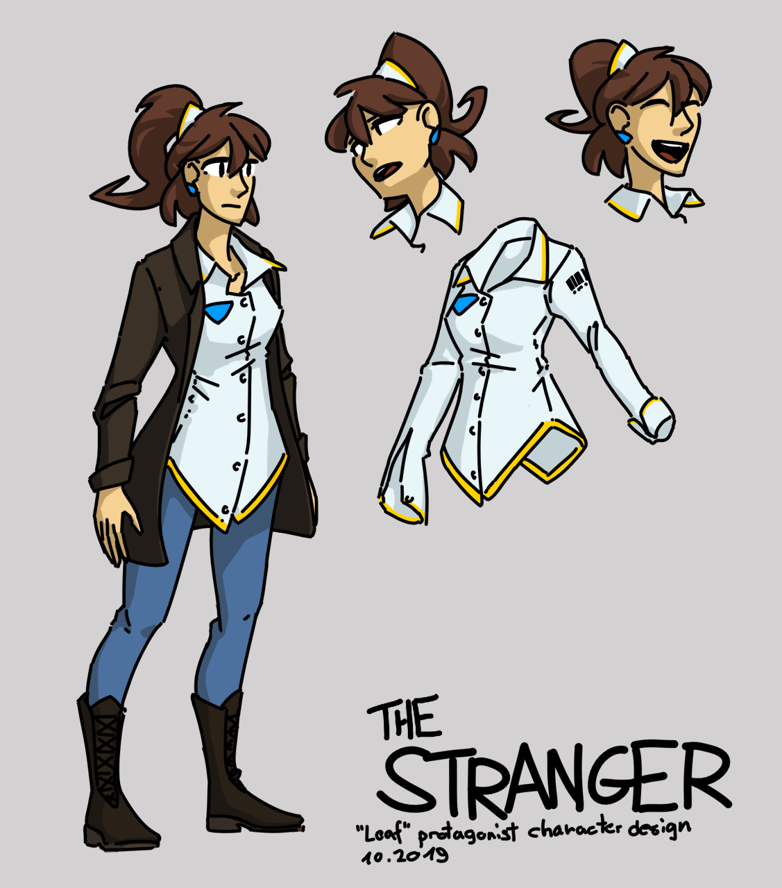 The Stranger's new character design